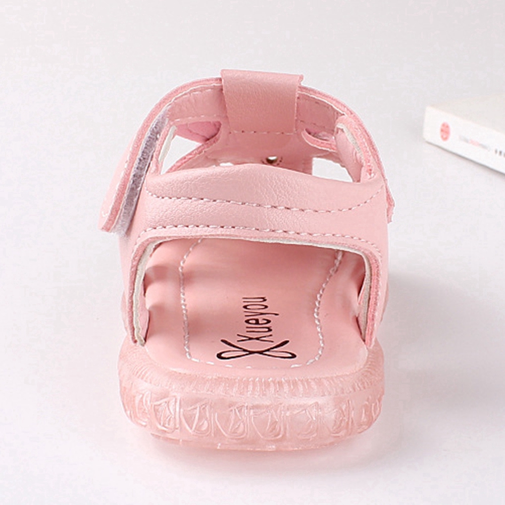 0-2 Cartoon Pink Rabbit Pre Walker Newborn Baby Shoes Sandals Protect Toes Girls Baby Sandals Infant Toddler Shoes