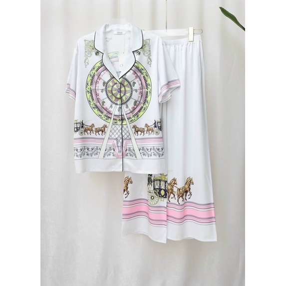 BỘ PYJAMA CỘC DÀI HOAN TIẾT CHUU 04 CAO CẤP