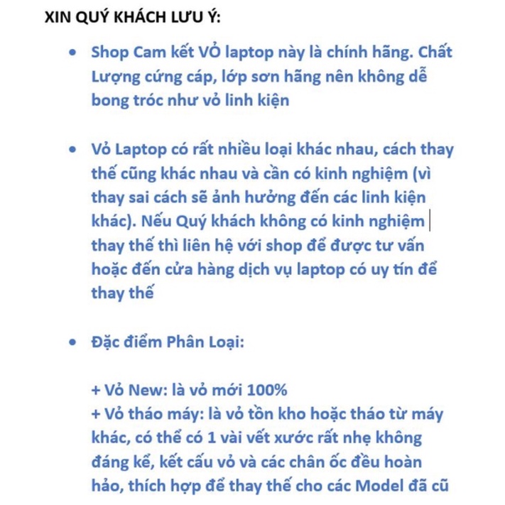 Vỏ Laptop Dell Latitude 3380 3390