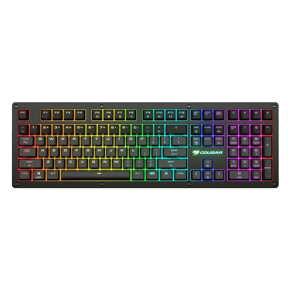 Bàn phím cơ Gaming Cougar Puri RGB, Độ bền 50 Triệu lần bấm, Mới 100% Fullbox