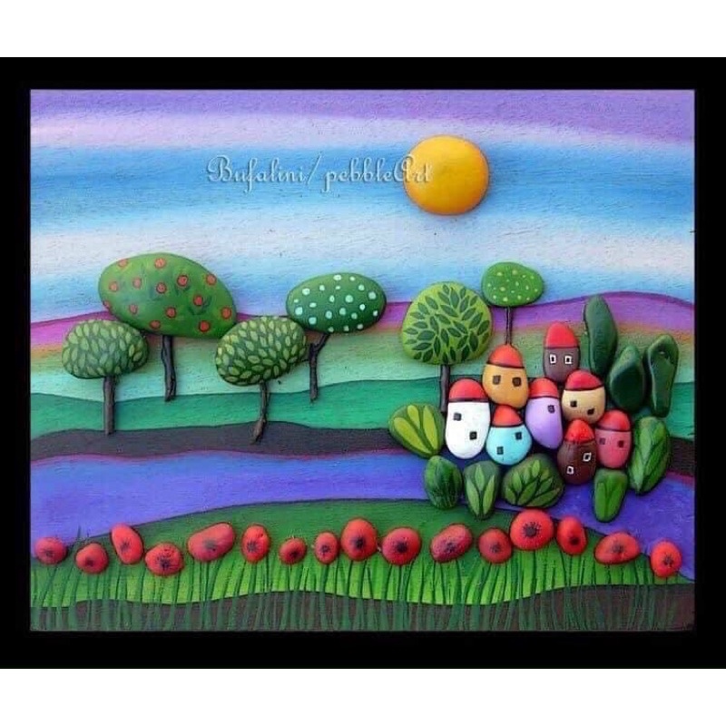 ĐÁ CUỘI VẼ TRANH, ĐÁ TRƠN TRANG TRÍ DECOR, SỎI VẼ, ĐÁ TỰ NHIÊN, ĐÁ MINI SIZE TO NHỎ NHIỀU HÌNH DẠNG