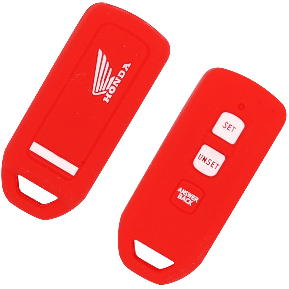 Vỏ Bọc Chìa Khóa Điều Khiển Từ Xa Bằng Silicone 3 Nút Cho Honda Scoopy Vario PCX Monkey 125 Motor