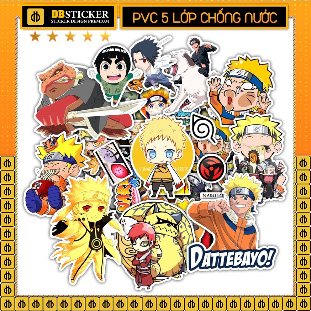 Sticker Naruto |Sticker Dán Điện Thoại