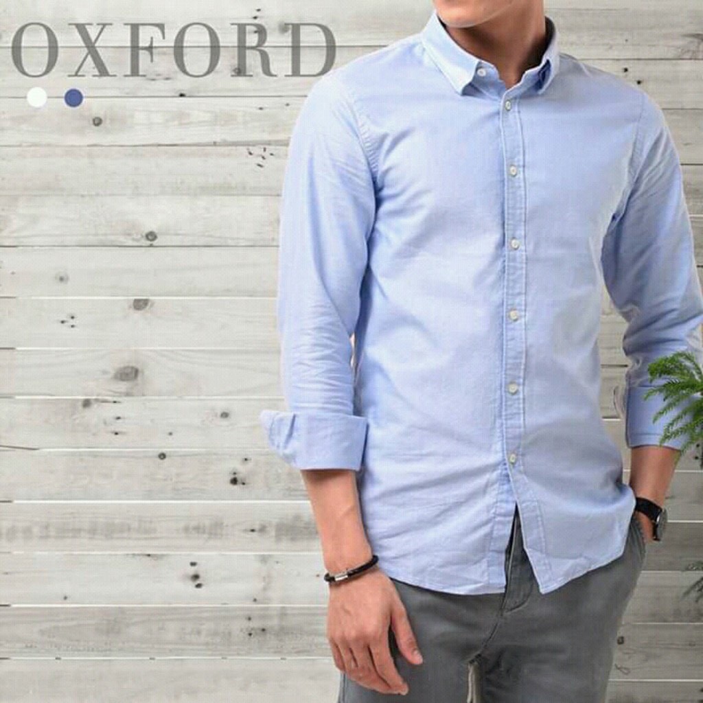 Áo sơ mi nam Oxford cao cấp, dày dặn, mềm mịn, bao đẹp, bao chất, thấm hút mồ hôi , mặc mát màu Đen