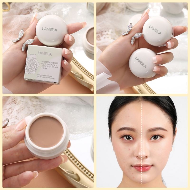 Kem Che Khuyết Điểm Lameila Light Seperation Concealer Repair Cream 20g