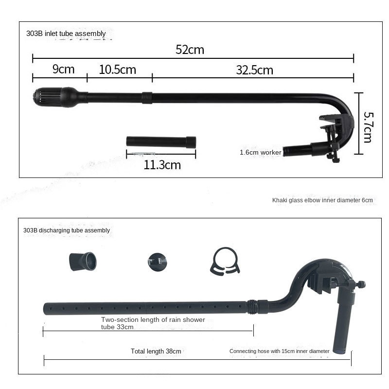 Xô Lọc Nước Trong Và Ngoài Bể Cá Nhỏ Vừa Và Lớn 3 Phút 4 Phút 6 Phút