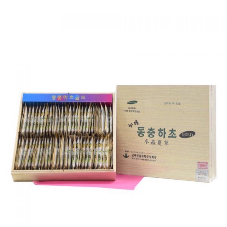 [Hàng mới về] Đông Trùng Hạ Thảo 2 Tem Bio Hàn Quốc Hộp 60 gói *30ml [ Hàng nội địa]