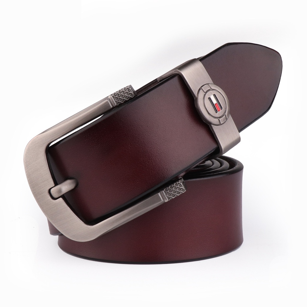 Thắt lưng nam T.O.M.MY da bò nguyên miếng , dây nịt da nam Cao Cấp DN1507