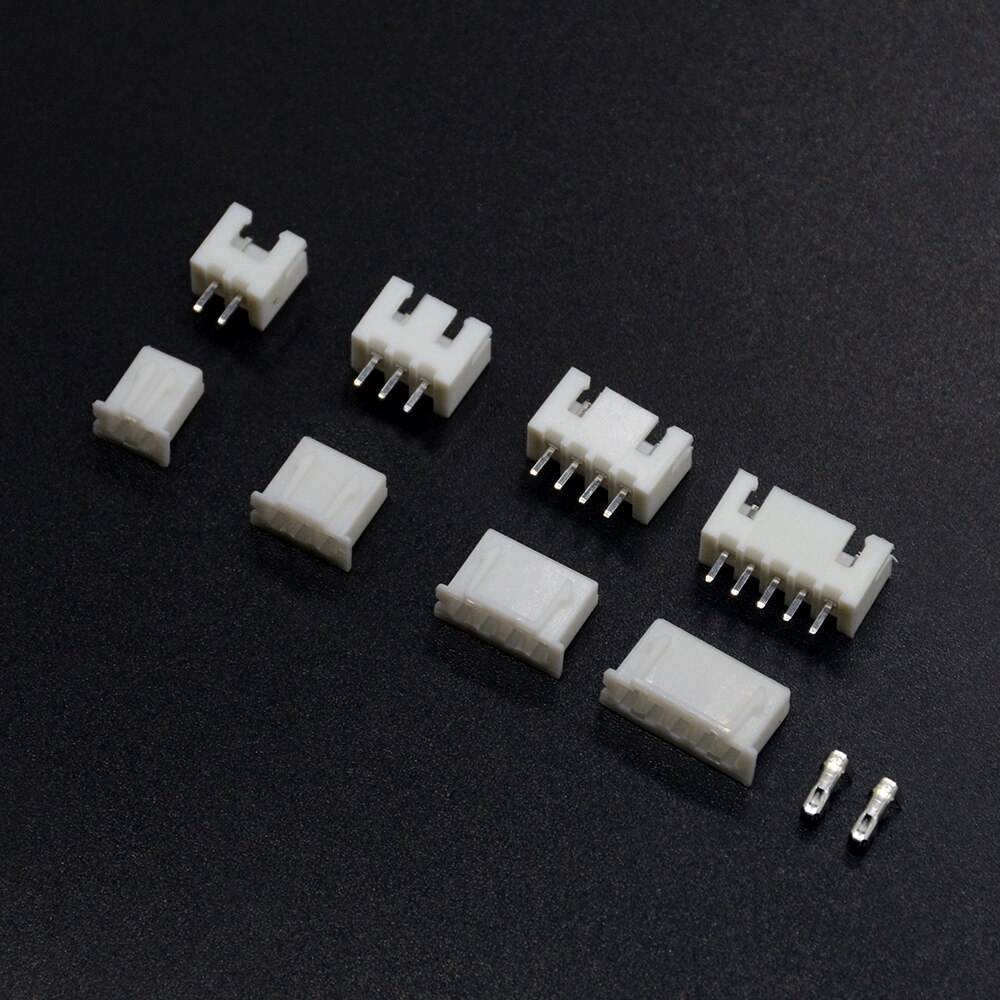 Hộp 230 đầu nối dây điện XH 2.54 2p 3p 4p 5 chấu 2.54mm JST