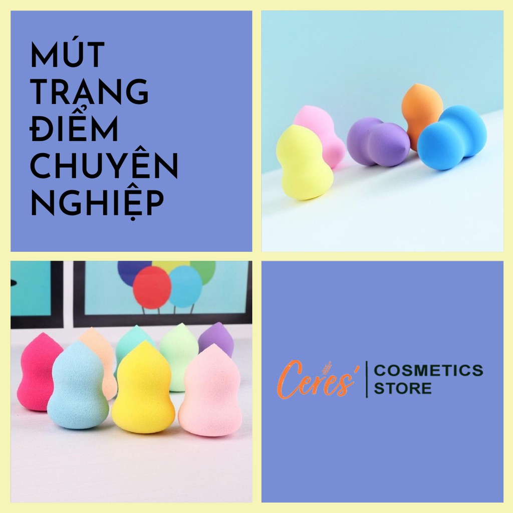 Mút Tán Kem Nền 🌸𝑭𝒓𝒆𝒆𝒔𝒉𝒊𝒑🌸 Trang Điểm Da Maycreate Nội Địa Trung