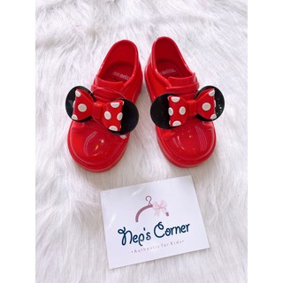 Giầy Melissa mickey đỏ và đen rất xinh