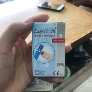 ( DaTE XA) Que test thử mỡ máu cholesterol cho máy easytouch Gcu Et 322