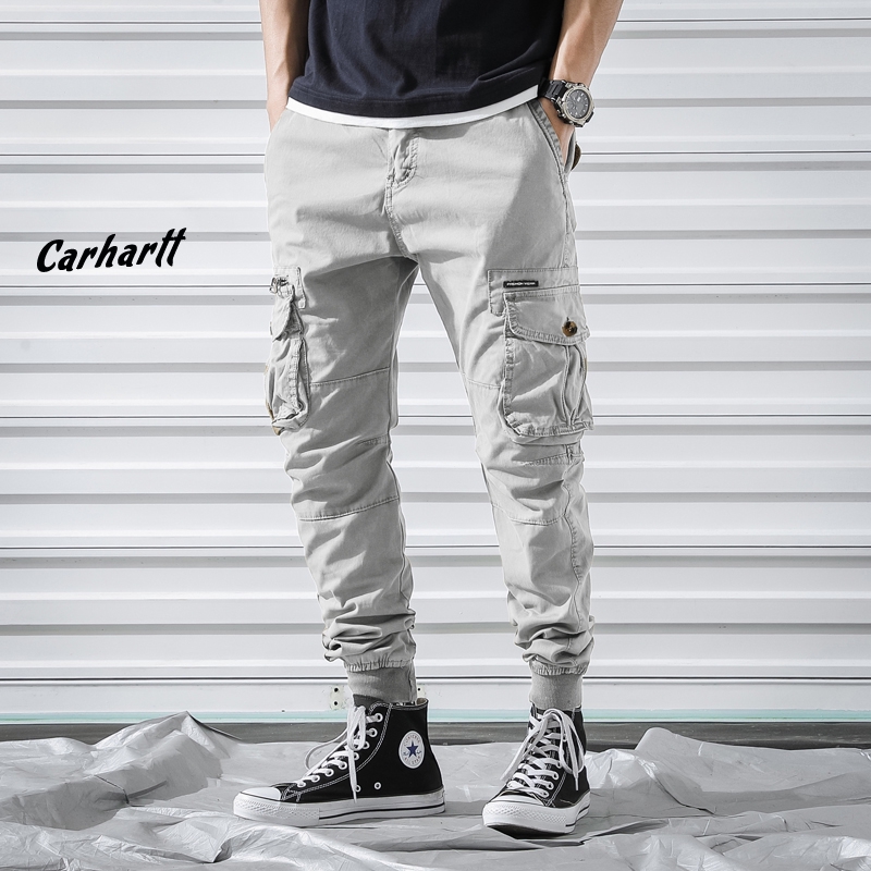 Men's Fashion Loose Trousers Casual Cargo Pants