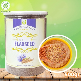 Bột hạt lanh nâu Canada nguyên chất 100% (Hộp/hũ 500g)