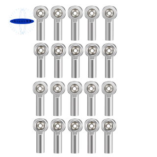 20Pcs/Set M4 Ball Head Aluminum Link Track Rod End Ball Joint Head