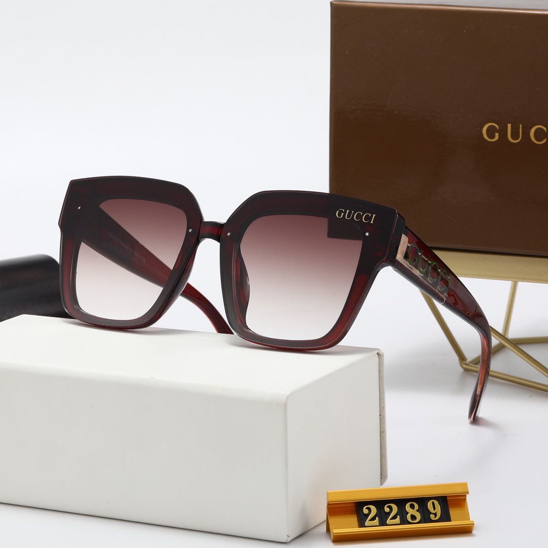 Gucci_ Kính râm 2021 Thời trang Hàn Quốc mới Kính râm phân cực nam và nữ Cặp đôi hợp thời trang Du lịch ngoài trời Kính râm lái xe thời trang Ngôi sao đường phố Chụp ảnh Wild Anti-UV Kính râm