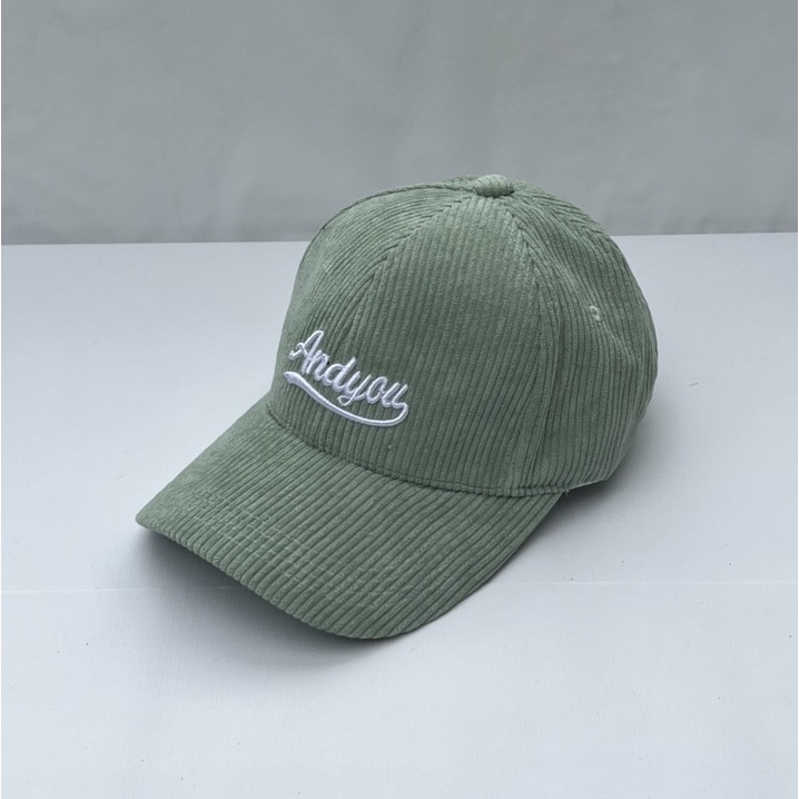 Mũ lưỡi trai HAZIN thêu chữ Andyou phong cách Ulzzang form unisex nhiều màu dành cho cả nam và nữ