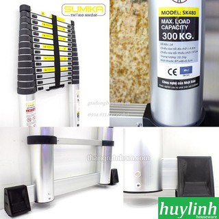 THANG NHÔM RÚT ĐƠN SUMIKA SK480