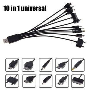 BỘ DÂY CÁP KẾT NỐI ĐA NĂNG 10 IN 1 KẾT NỐI USB SẠC DỮ LIỆU CHUẨN