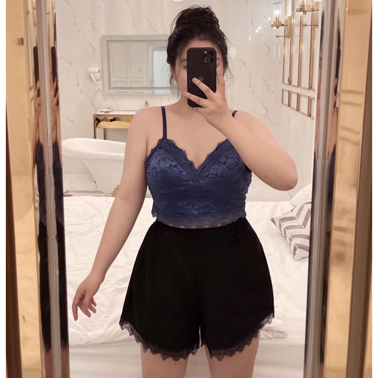 Bigsize: Áo bra ren hai dây siêu xinh Bigsize