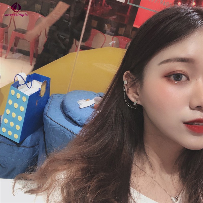 1 Đôi Khuyên Tai Inox Phong Cách Punk