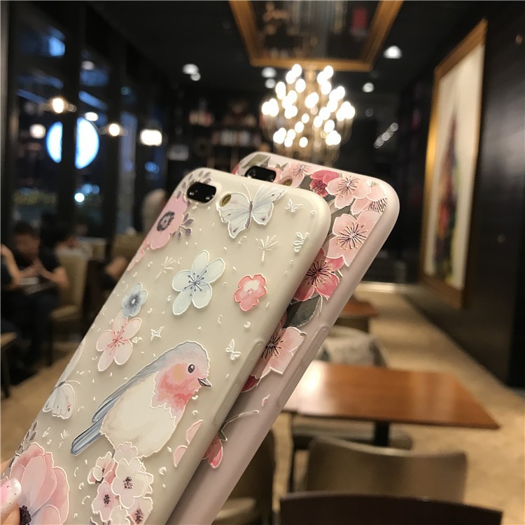 GNC | VIVO Y20s Y12s Y50 Y30 S1 U10 Y15 Y11 Y12 V20 V19 V9 V17 V15 Pro Y91 3D Floral Soft TPU Case Silicone Full Cover