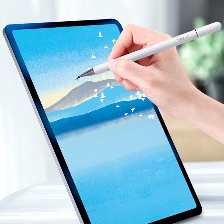 Bút Cảm Ứng Stylus 2 trong 1 WiWU Pencil One Tương Thích Cả iOs, Android