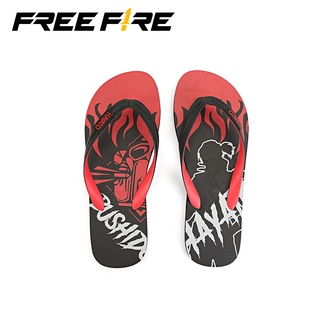 Đôi dép HAYATO Free Fire phong cách Unisex Size 35-44 màu đỏ và màu đen