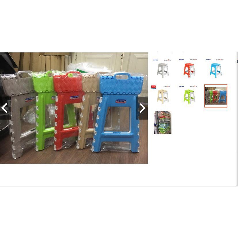 Ghế nhựa xếp chính hãng Duy Tân dùng xong gấp gọn được đa dạng bắt mắt, phù hợp với nhiều không gian sống màu ngẫu nhiên