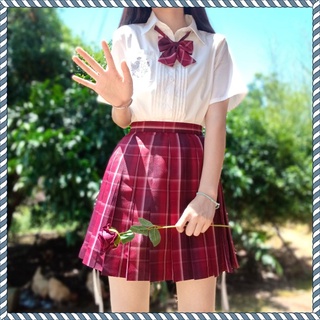 Chân váy đồng phục Seifuku/JK - Sakura Red High School