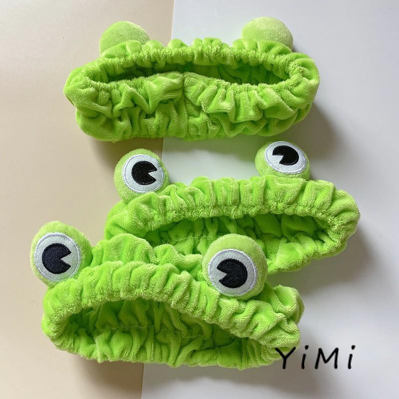 Băng Đô Cài Tóc Hình Chú Ếch Nhỏ Dễ Thương Cho Nữ