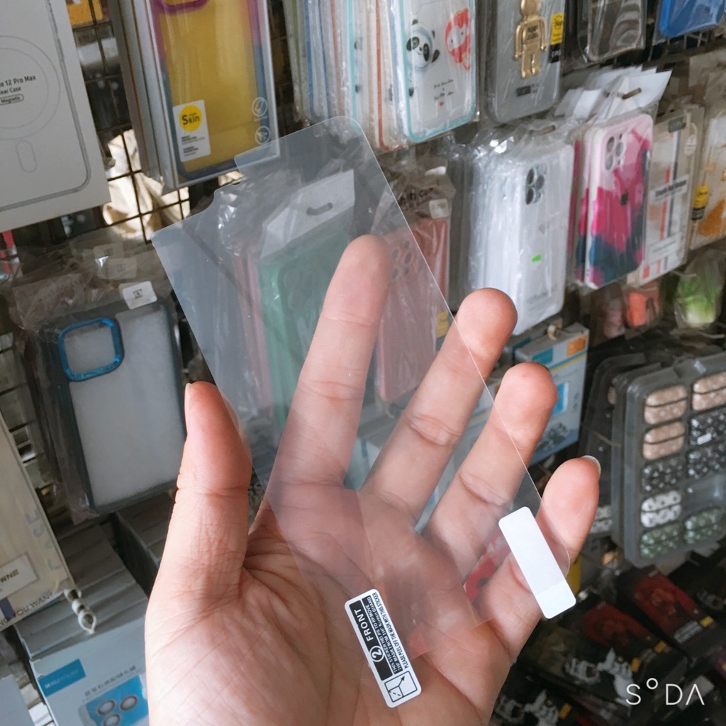 Miếng dán mặt lưng trong suốt iPhone 6/6s/7/8/SE/6Plus/7Plus/8Plus/X/Xs/Xs Max