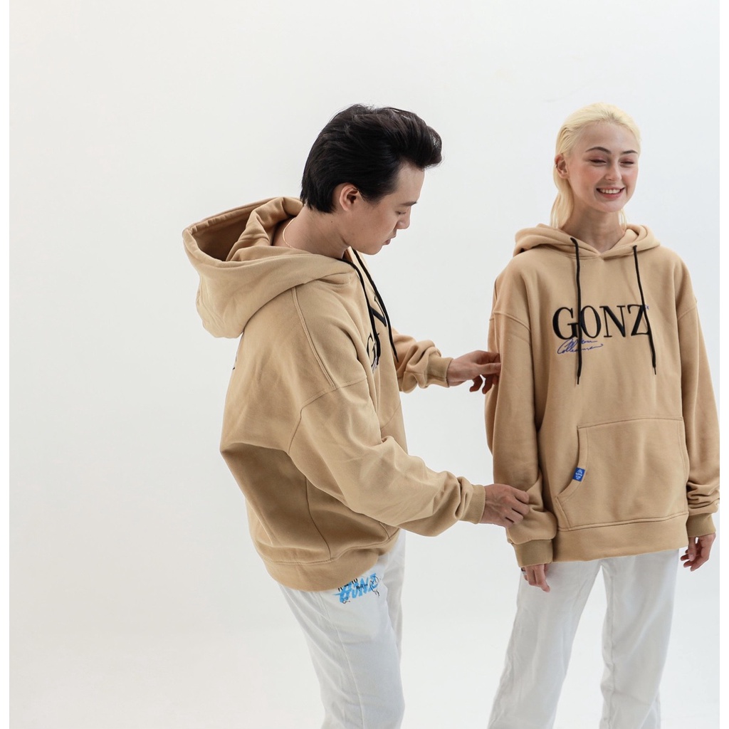 Áo Hoodie Nỉ Form Rộng Phong Cách Thu Đông - Hoodies 01 - Màu Kem | BigBuy360 - bigbuy360.vn