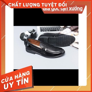 GIÀY LƯỜI NAM- GIÀY LƯỜI DA CÔNG SỞ- DA BÒ THẬT