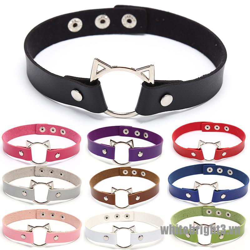 Vòng Cổ Choker Họa Tiết Đầu Mèo Thời Trang Cho Nữ