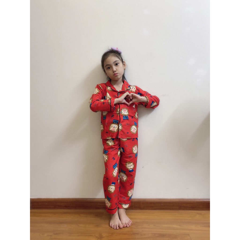 🎁Hót sale🎁, Pijama trẻ em _ DÀI TAY_ chọn nhiều mẫu,  size 15-20 kg chất nhẹ, mát mặc dễ chịu, an toàn cho da cảu bé yêu