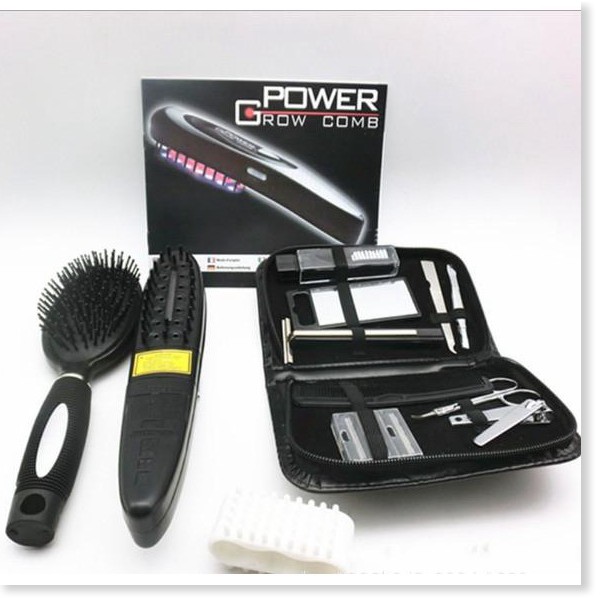 Lược kích thích mọc tóc Laser USA Store Power Grow Comb (Đen)