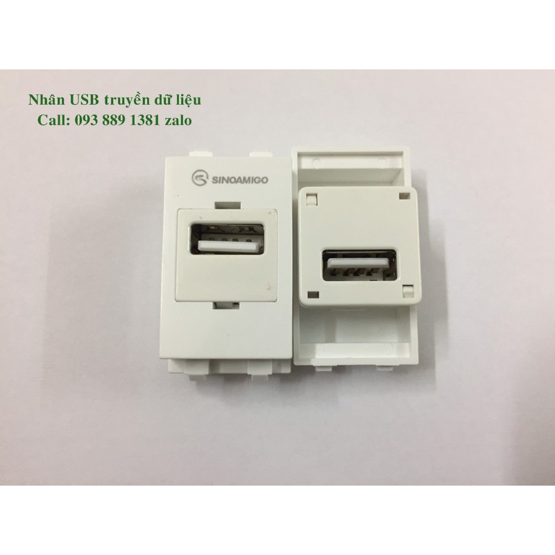 Nhân, hạt  ổ cắm USB lắp ổ cắm âm sàn, mặt panasonic âm tường