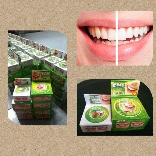 Kem Tẩy Trắng Răng Green Herb Herbal Clove Toothpaste Thái Lan