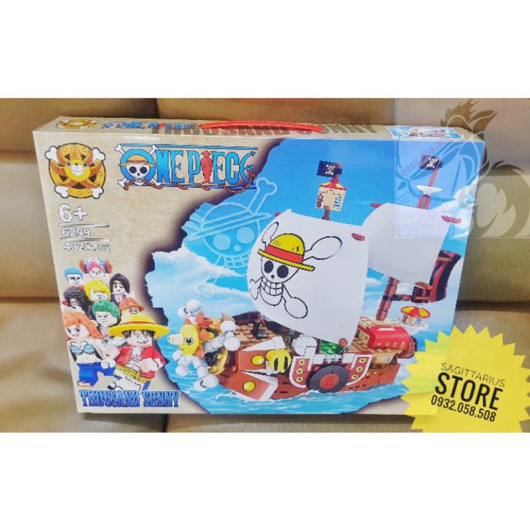 Lego 6299 Lắp Ráp Tàu Hải Tặc Thousand Sunny - One Piece