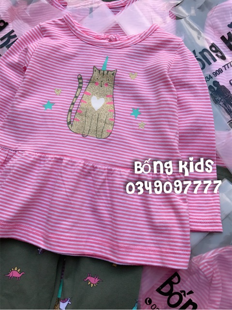 Bộ Thu Bé Gái Mèo Đồng Carters