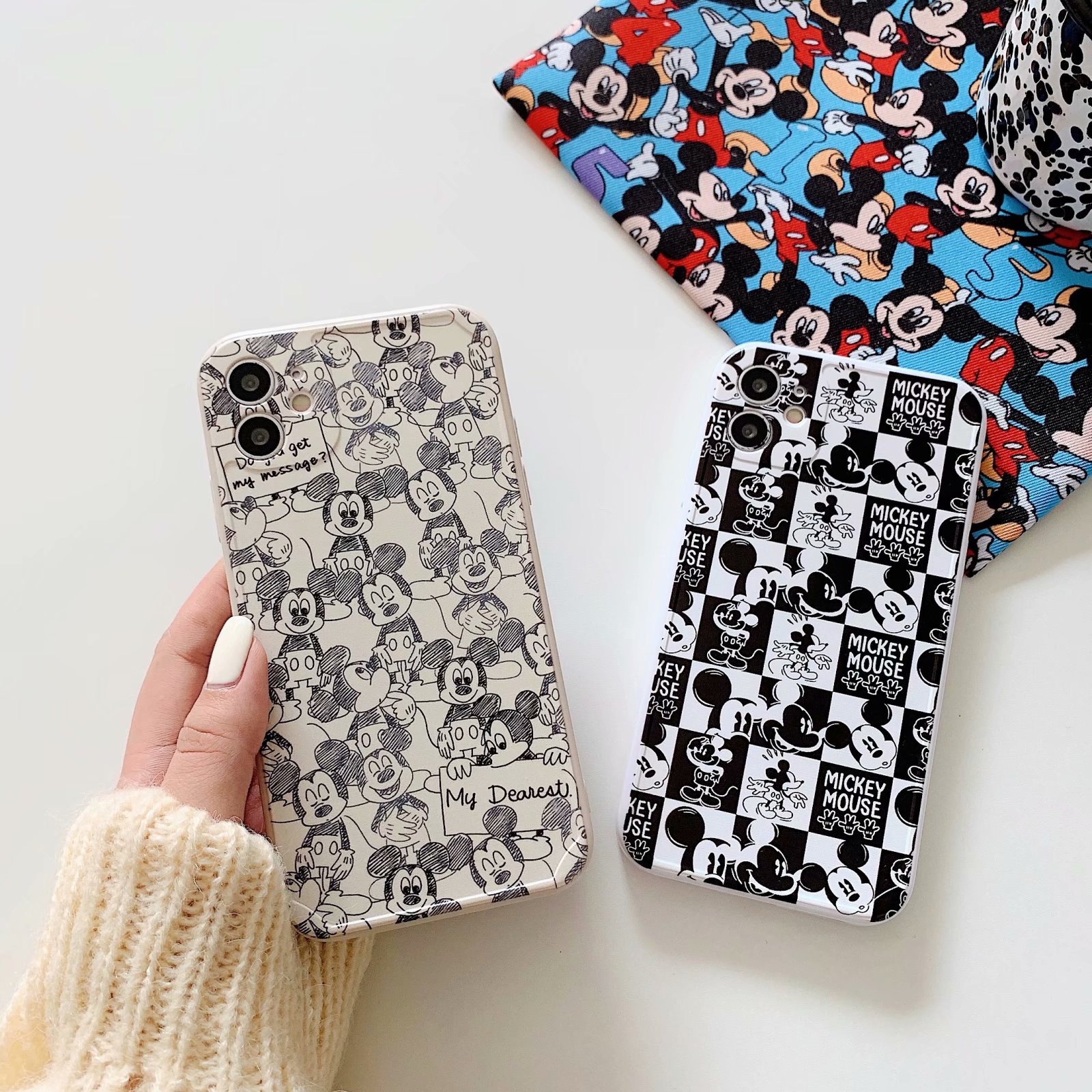 Ốp Điện Thoại Bằng Silicon In Hình Chuột Mickey Cho Iphone 12 Pro Max 12 Mini 11 Pro 11 Pro Max Xs Max Xr 7 8 Plus | BigBuy360 - bigbuy360.vn