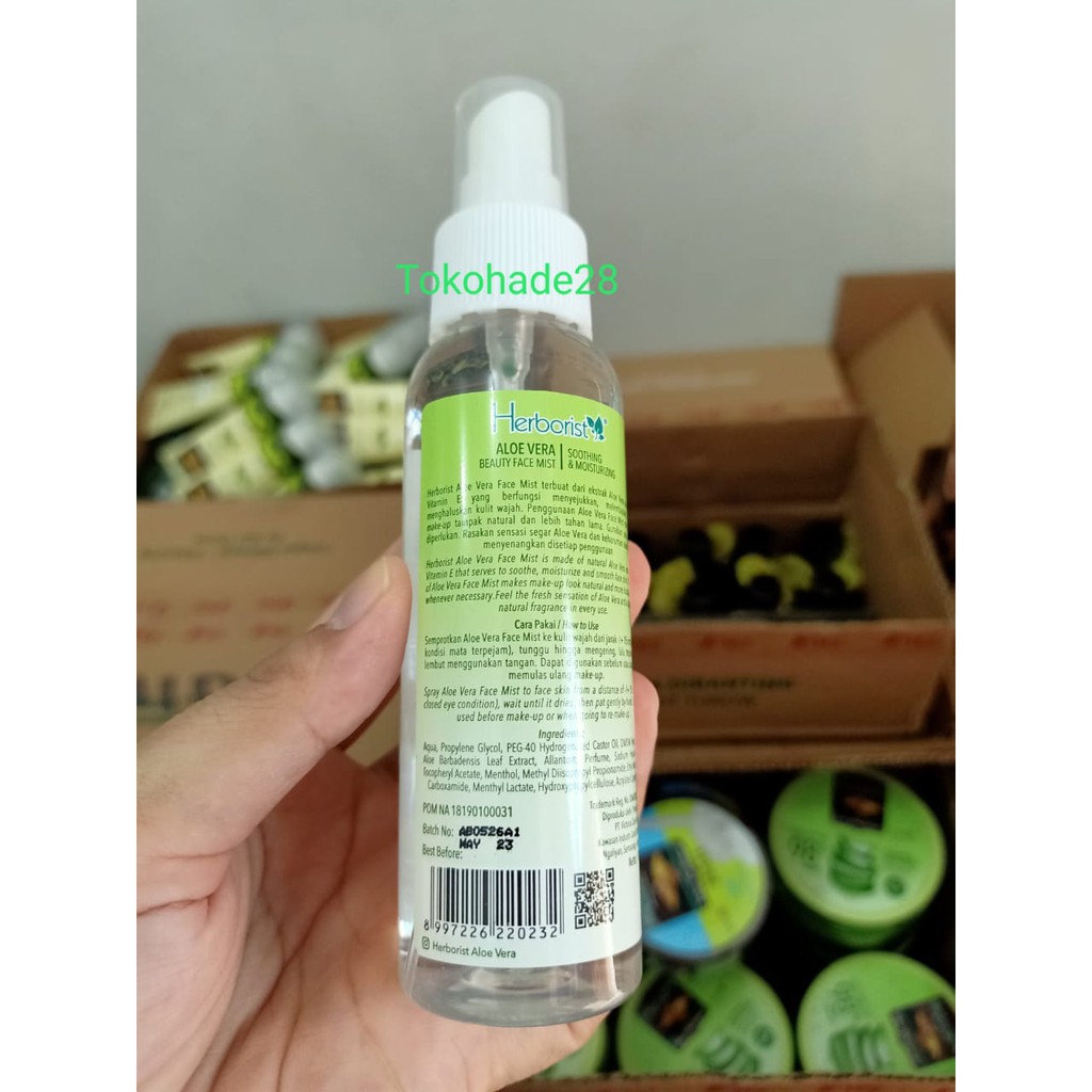 Xịt dưỡng ẩm chiết xuất lô hội dung tích 100ml | BigBuy360 - bigbuy360.vn
