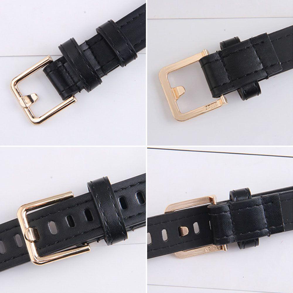 Thắt Lưng Bằng Da PU Có Khóa Thời Trang Cho Nữ