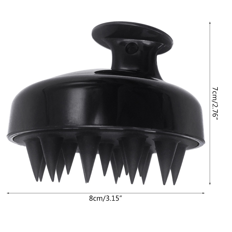 Bàn Chải Gội Đầu Massage Tẩy Tế Bào Chết Bằng Silicone Tiện Lợi YOUYO