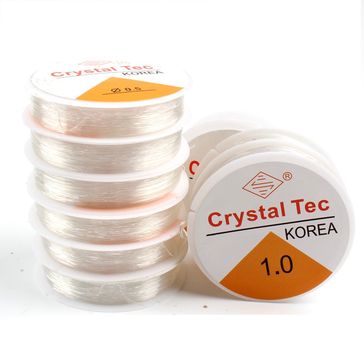 Cước co giãn trong suốt xâu vòng tay vòng hạt các loại