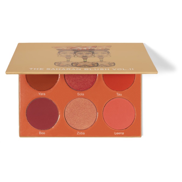 [MỚI, BILL MỸ] Bảng Phấn Má Juvia’s Place The Saharan Blush Palette Vol II [SeeMe Beauty]