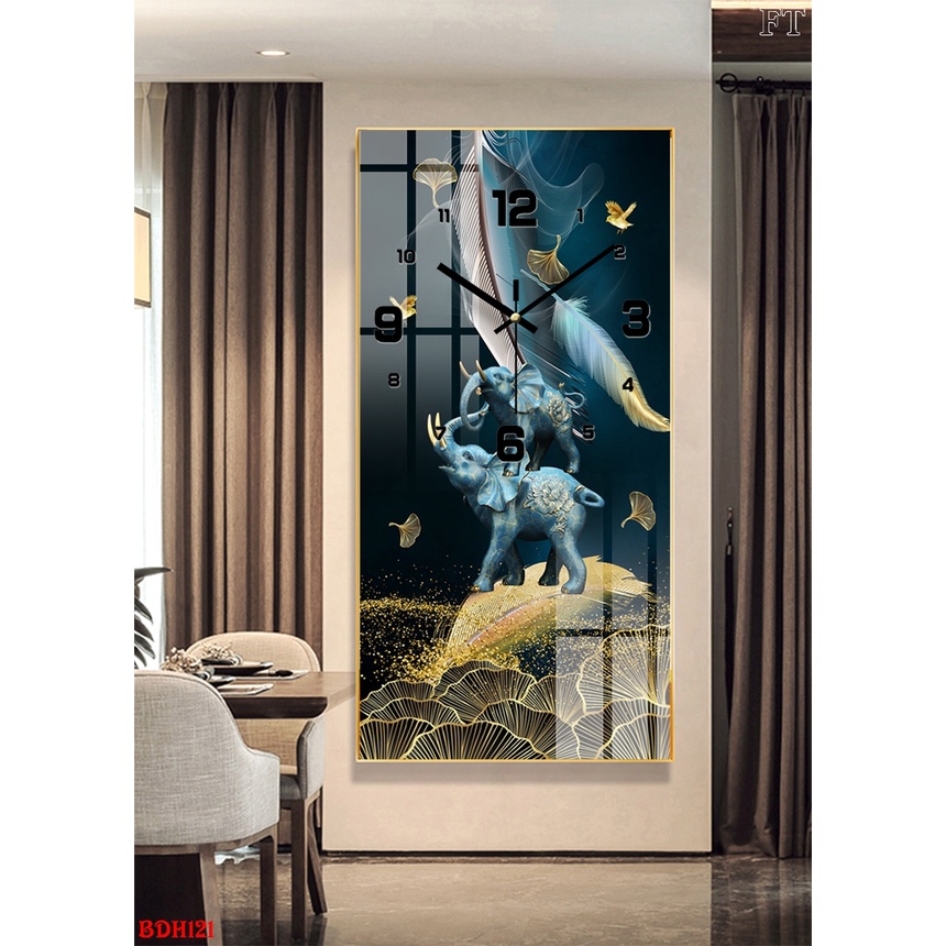 Tranh Đồng Hồ Tráng Gương Cao Cấp SGP21322-10