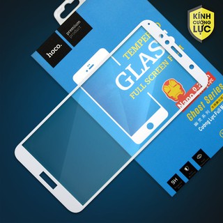 Cường lực huawei y6 prime 2018 hiệu hoco full lcd trắng
