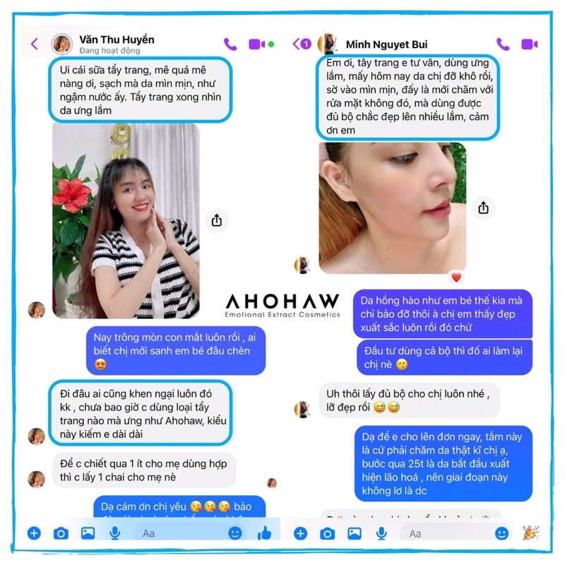 [120ml] Sữa tẩy trang 3 trong 1 AHOHAW HYBRID WATER CLEANSER | BigBuy360 - bigbuy360.vn